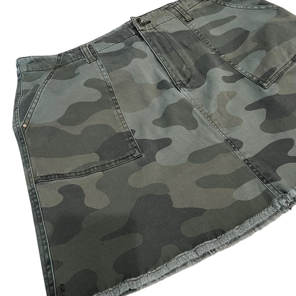 Natural Reflections Camouflage Mini Skirt